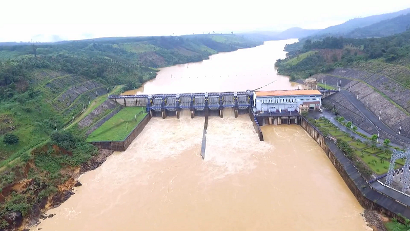 Chủ động vận hành hồ chứa trên lưu vực sông Sê San – Srêpốk, sẵn sàng ứng phó bão số 13 và mưa lớn